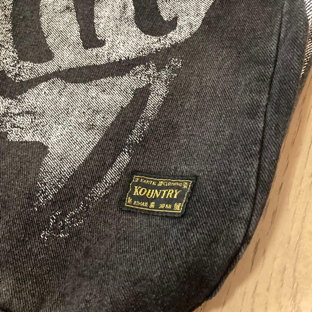 Kapital Kountry プリント ショルダーバッグ