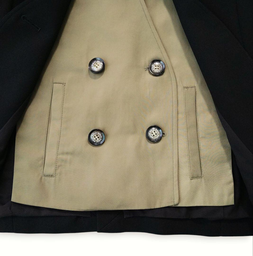 ■美品 RISREY リズレー ミリタリー コンビ ジャケット