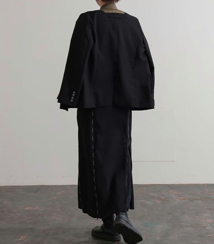 ■美品 RISREY リズレー ミリタリー コンビ ジャケット