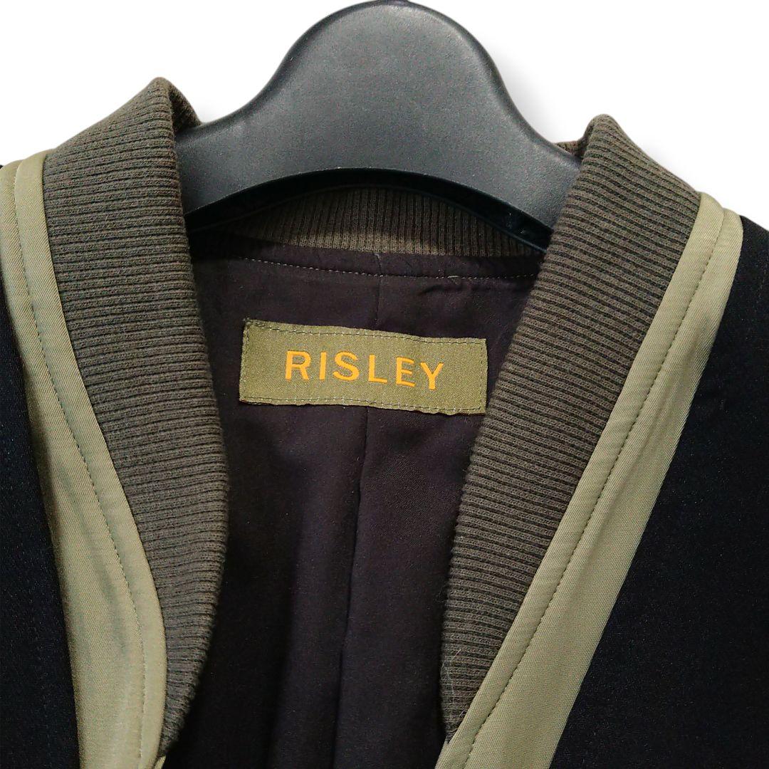 ■美品 RISREY リズレー ミリタリー コンビ ジャケット