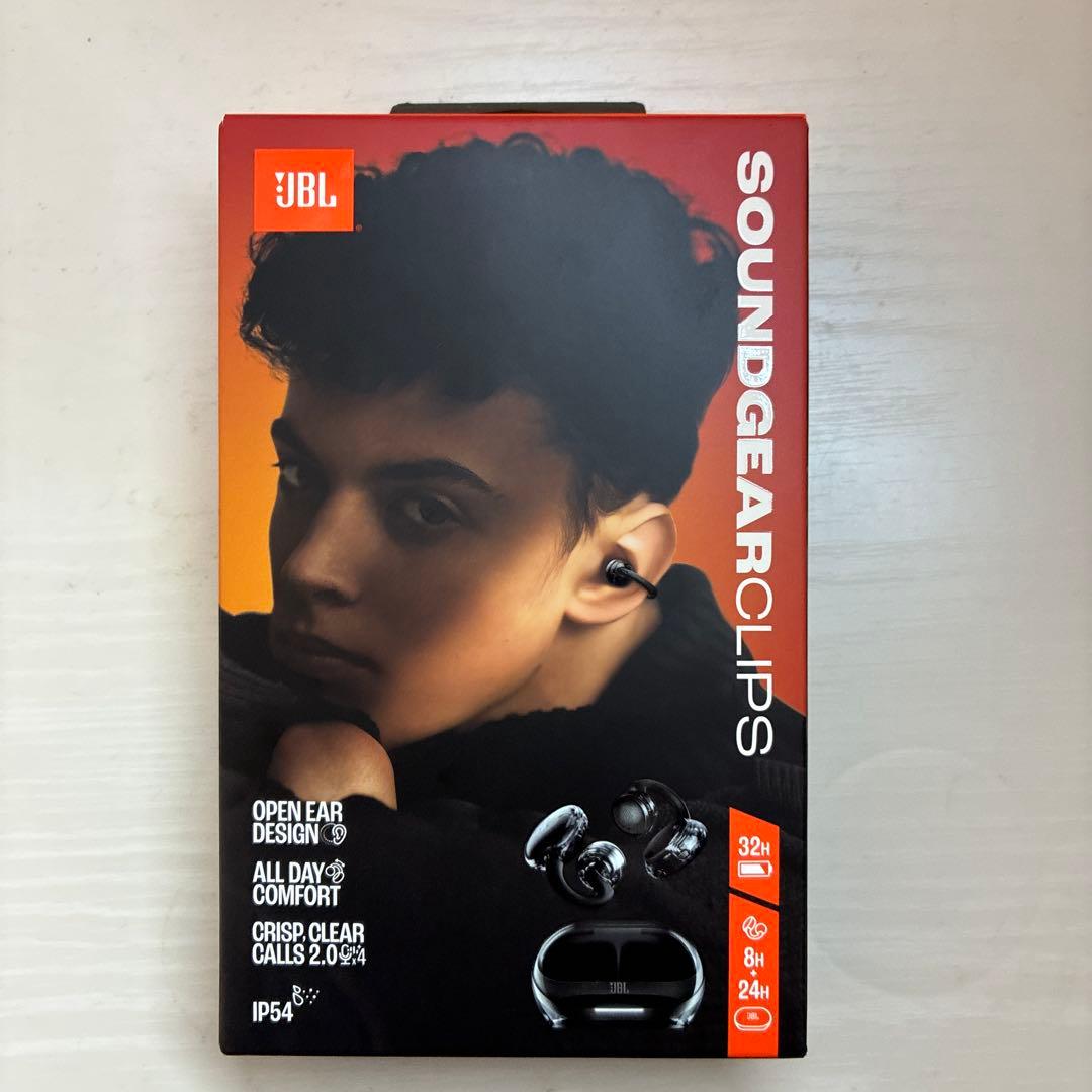 【新品未使用】JBL SOUNDGEAR CLIPS ワイヤレスイヤホン 黒