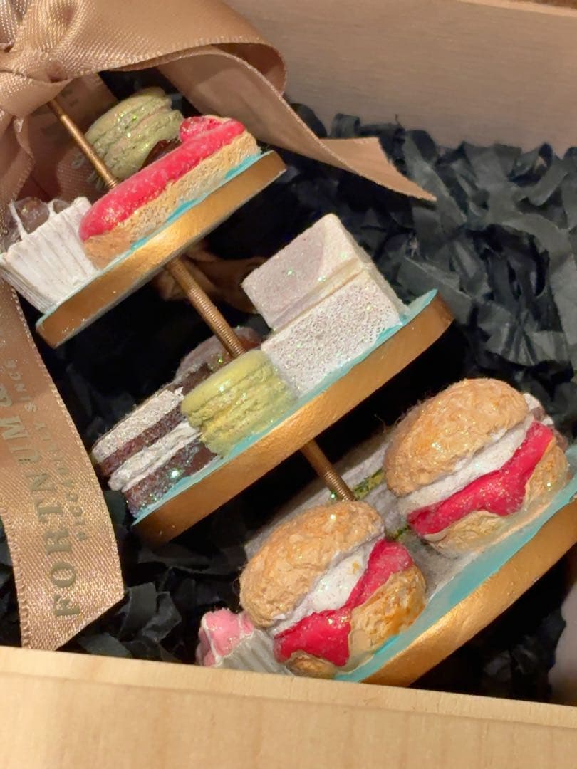 FORTNUM & MASON クリスマスオーナメント木箱入り