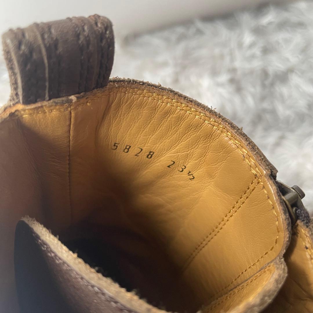 【極美品】サヤ SAYA レースアップブーツ サイドジップ 23.5