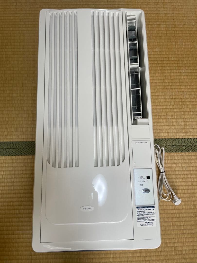 【送料込み】Koizumi ERA-1605E8｜窓用エアコン｜1週間使用