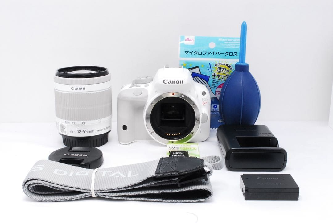 ショット数僅少❤️Canon kiss X7❤️人気のホワイトカラー✨シングルレンズ