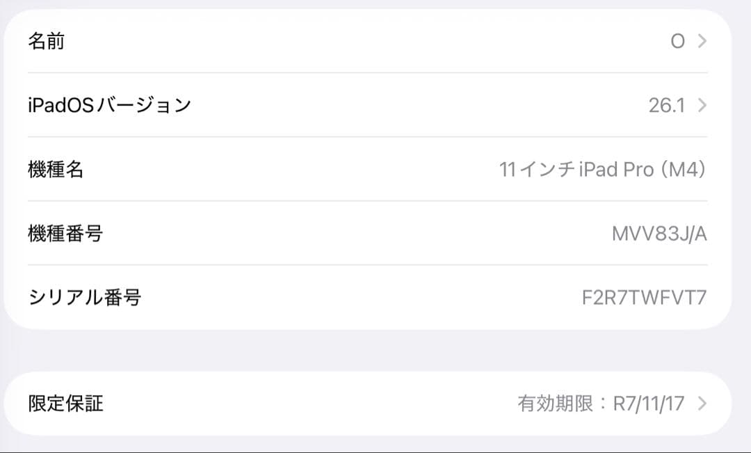 iPad Pro m4 スペースグレー 256GB おまけフィルム1枚