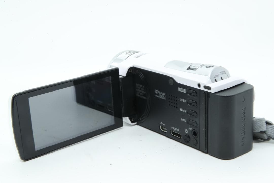 【N2253】 JVC Everio GZ-HM33 ホワイト エブリオ