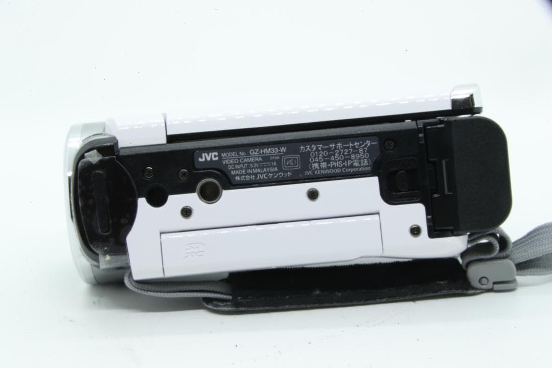 【N2253】 JVC Everio GZ-HM33 ホワイト エブリオ