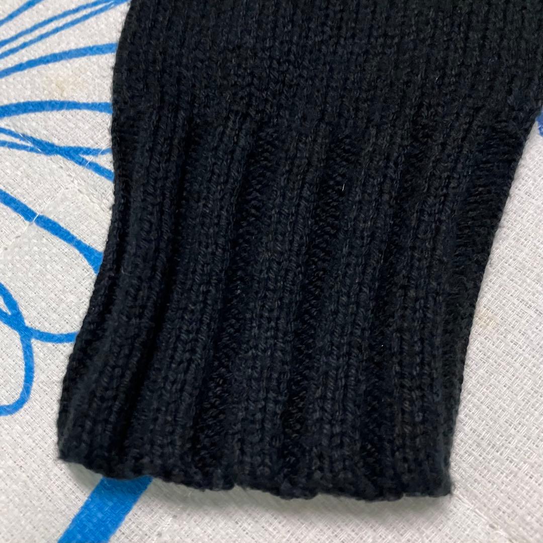 【希少】ラルフローレン　ロゴ　ワッペン　レイヤード　シャツ　ニット　セーター