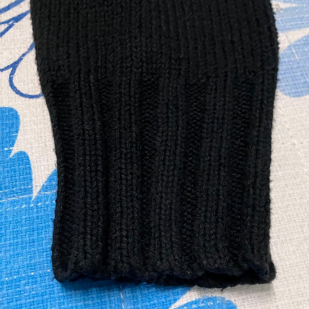 【希少】ラルフローレン　ロゴ　ワッペン　レイヤード　シャツ　ニット　セーター