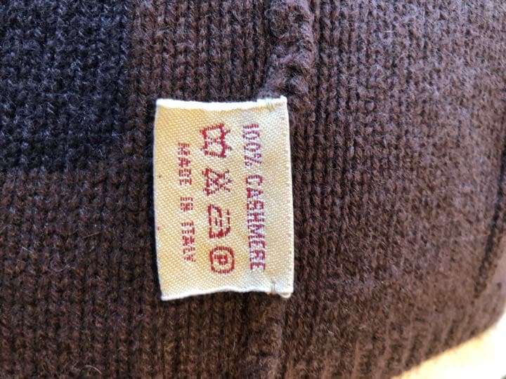 イタリア製の高級カシミアの3点セット