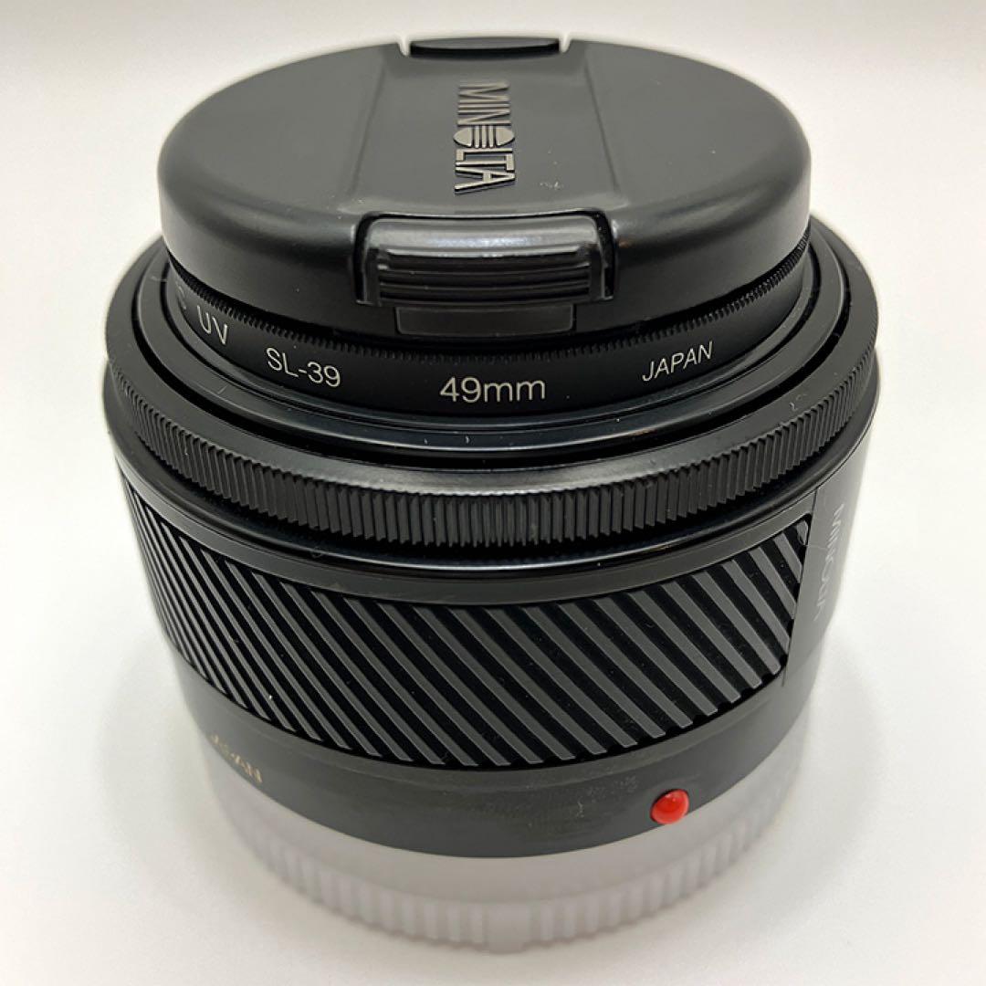 【極美品・箱付き】MINOLTA AF 50mm F1.4 UVフィルター付