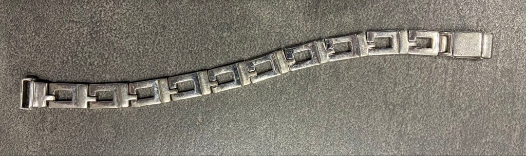 GUCCI シルバー リンクブレスレット 保存袋付き