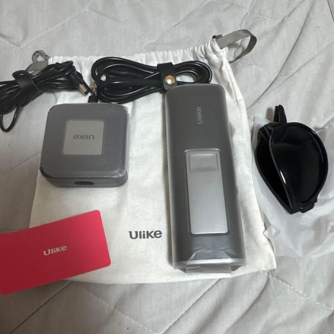 Ulike 脱毛器 グレー 付属品あり