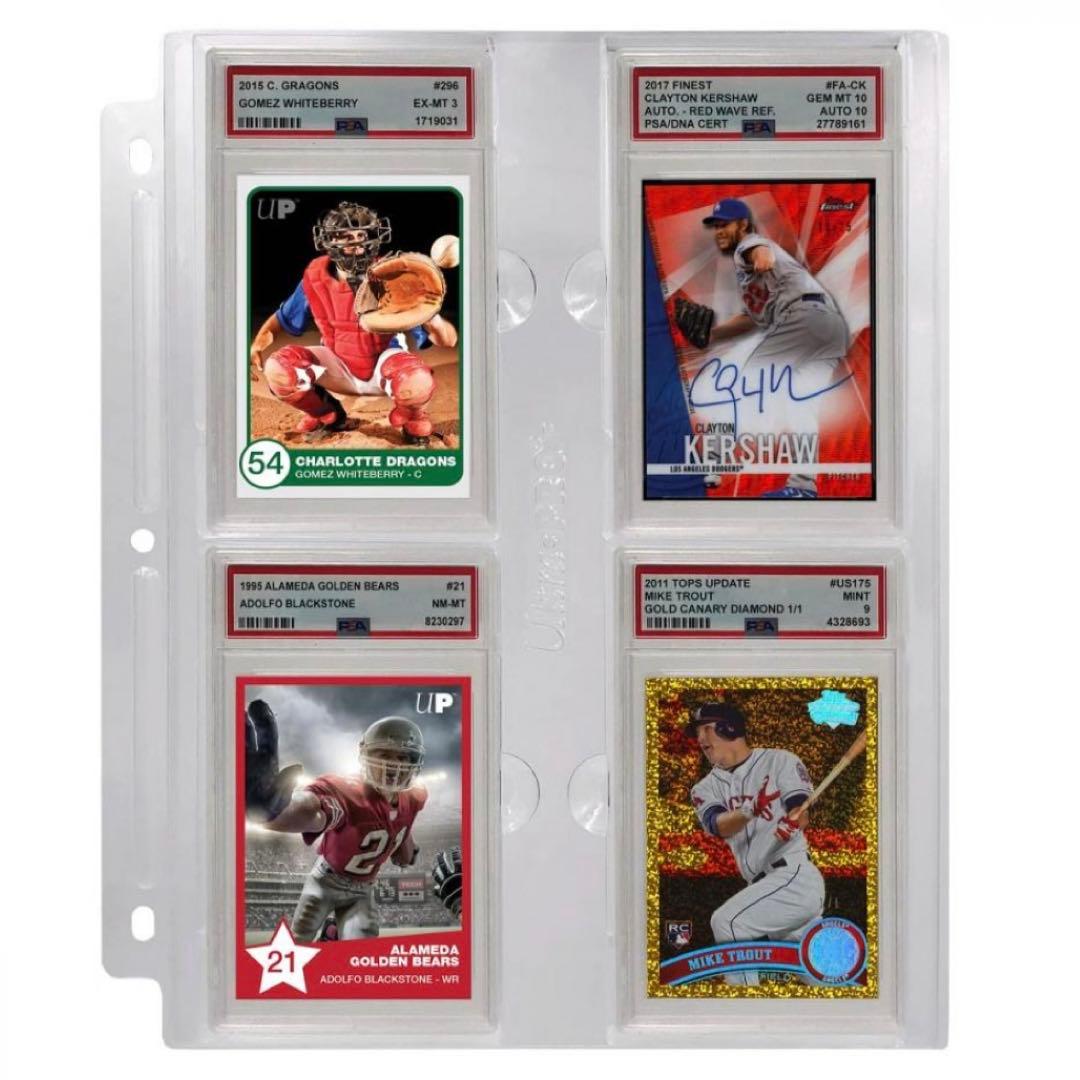 ウルトラプロ　PSA鑑定品用ページ コレクション ファイル バインダー