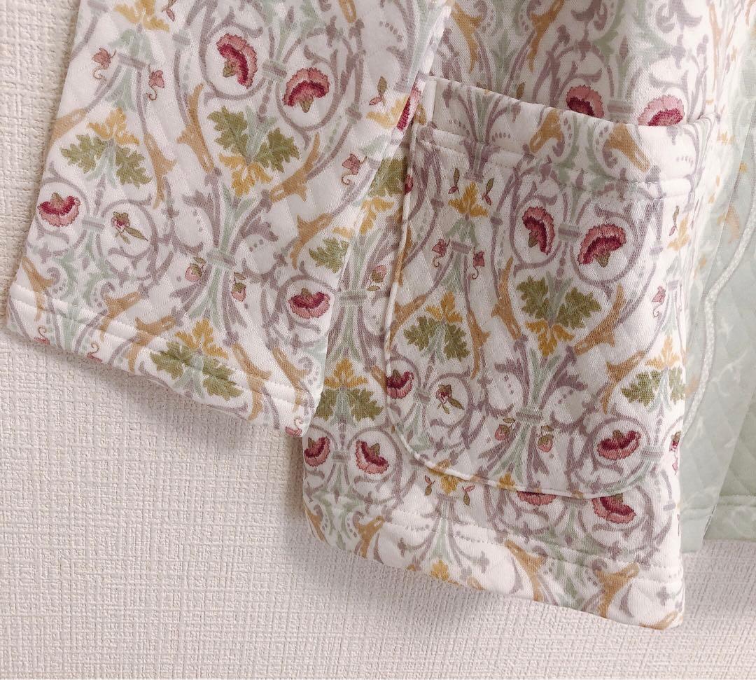 あったか・中わた入り・綿100％ ★Lサイズ　ワコール　ミントン　パジャマ