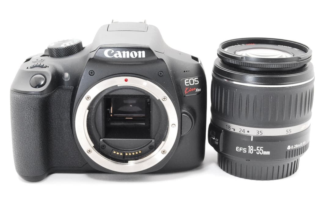 Canon EOS kiss x80 一眼レフカメラ スマホ転送機能搭載