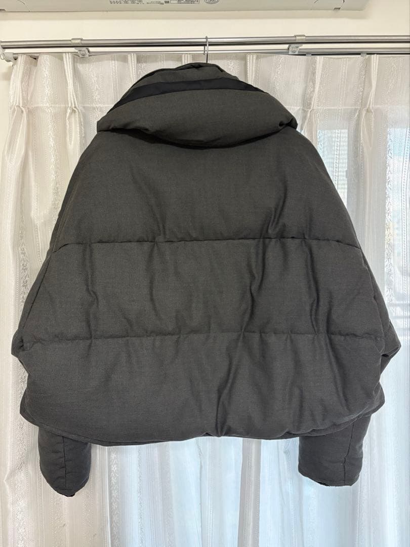 ZARA チャコールグレー ダウンジャケット Mサイズ