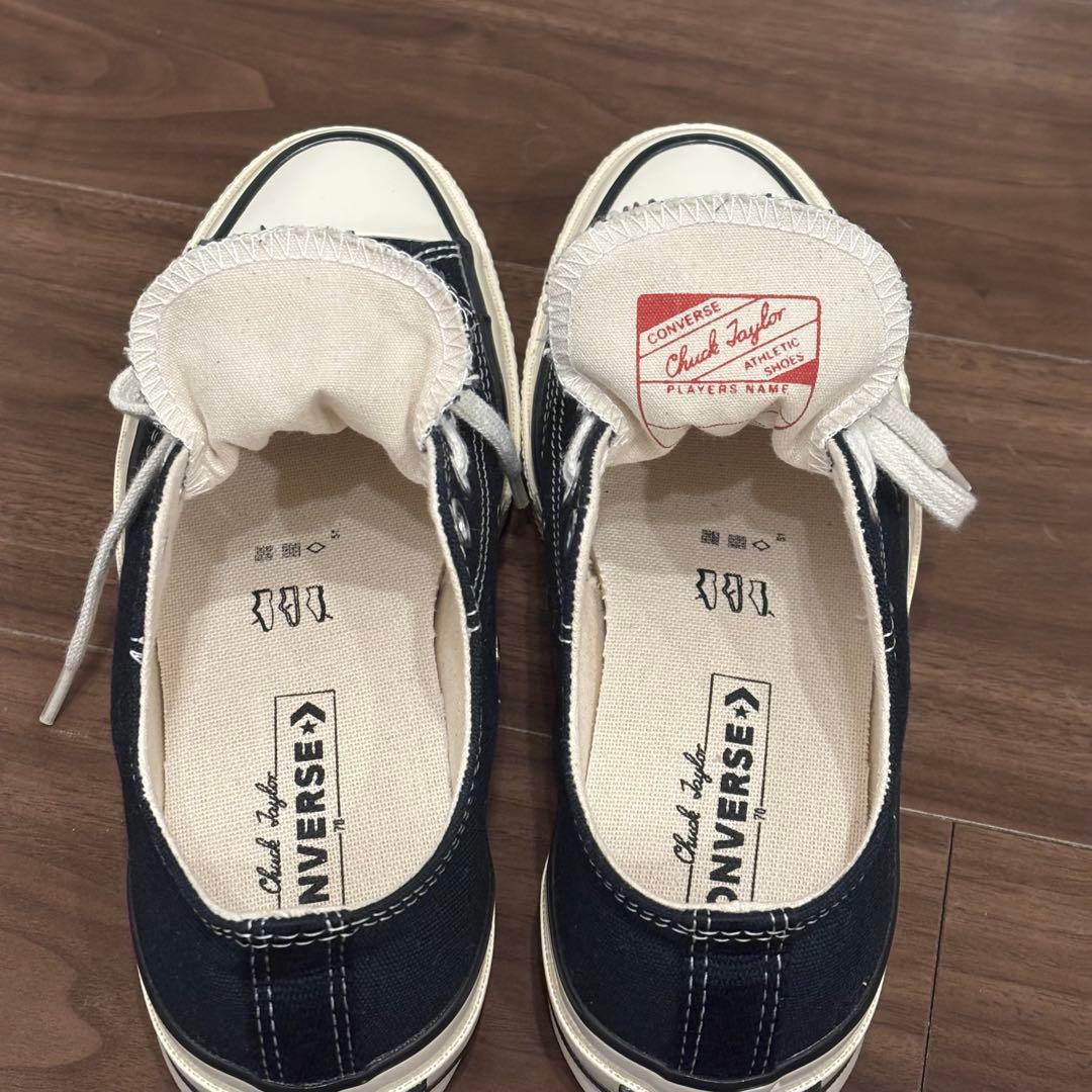 【新品未使用】コンバース チャックテイラー CT70 ブラック 24.5