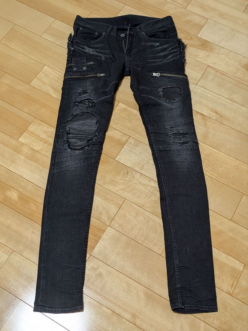 LGB ルグランブルー ブラックデニム サイズ25 試着のみ