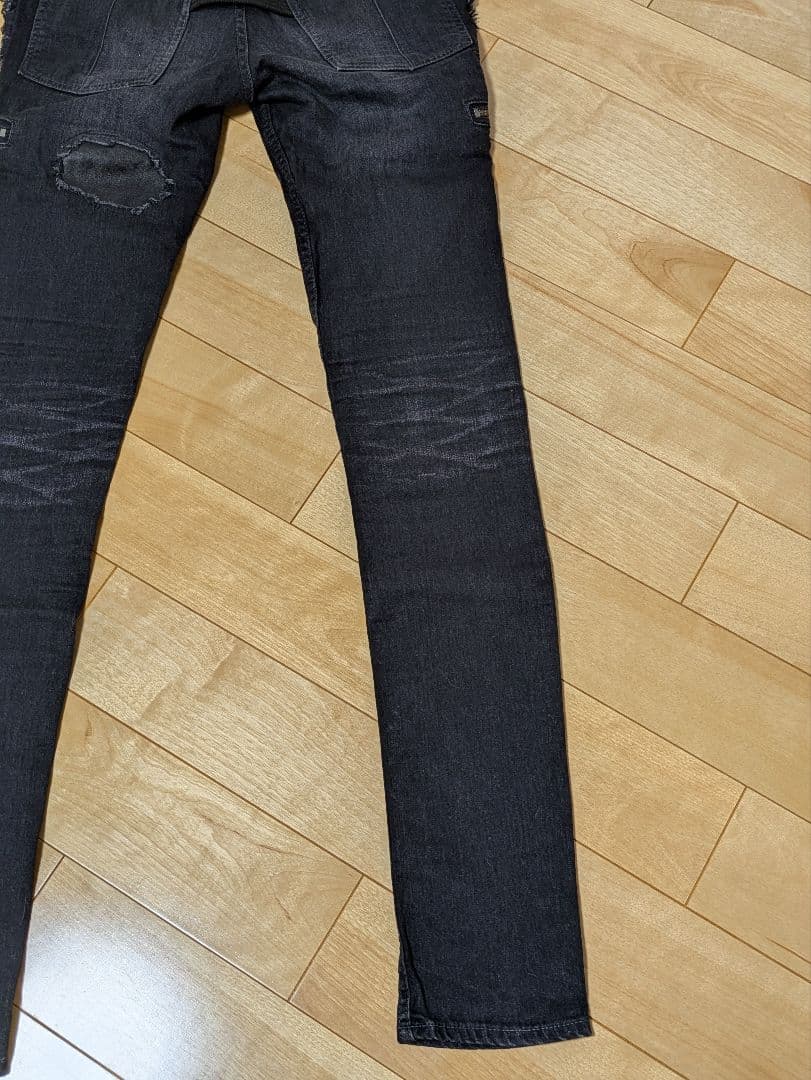 LGB ルグランブルー ブラックデニム サイズ25 試着のみ