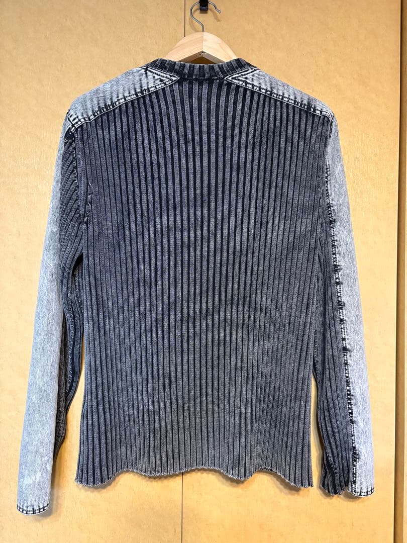 sサイズ diesel k-matty ダブルジップカーディガン