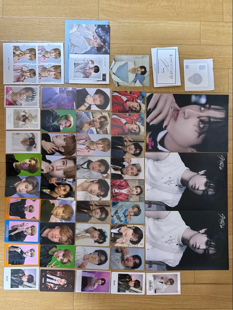 stray kids ストレイキッズ　ハン フライヤー　トレカまとめ売り