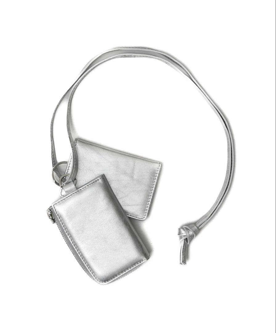 小物 CTHY SILVER WALLET & CARDCASE