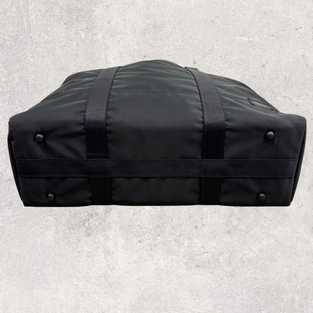 こむつむポーター ドライブ トートバッグ ビジネス 3層　A4 ブラック