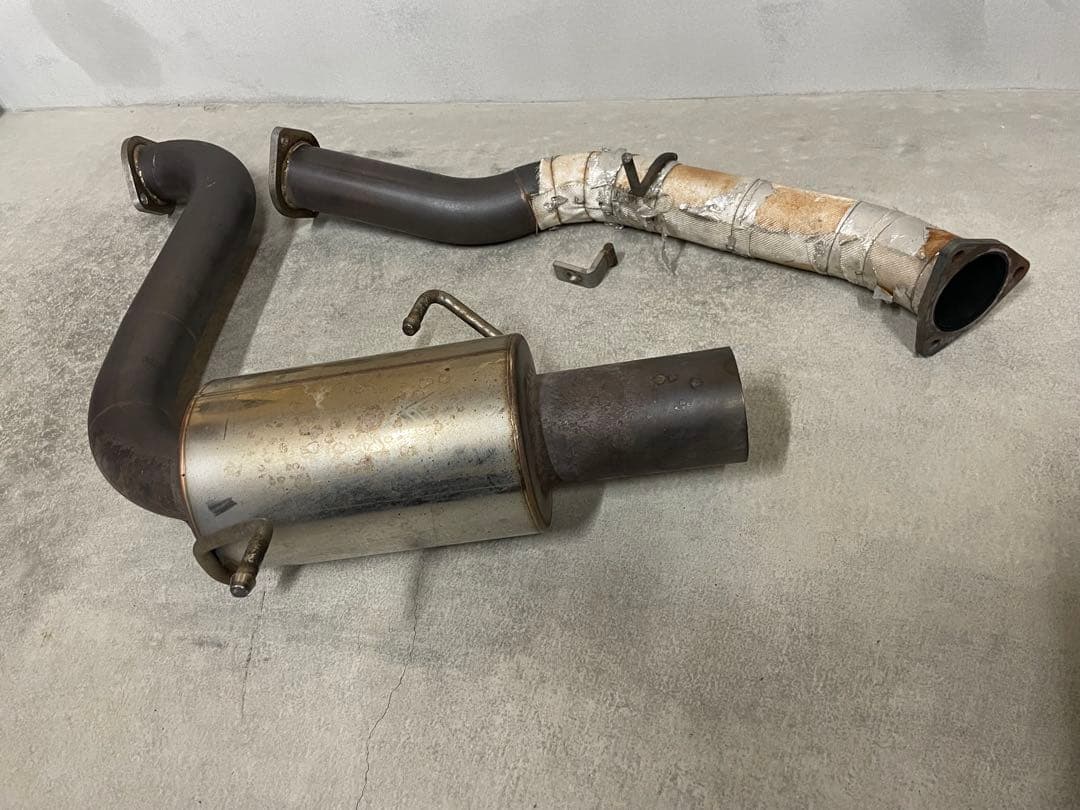 mr2 sw20 ワンオフマフラー