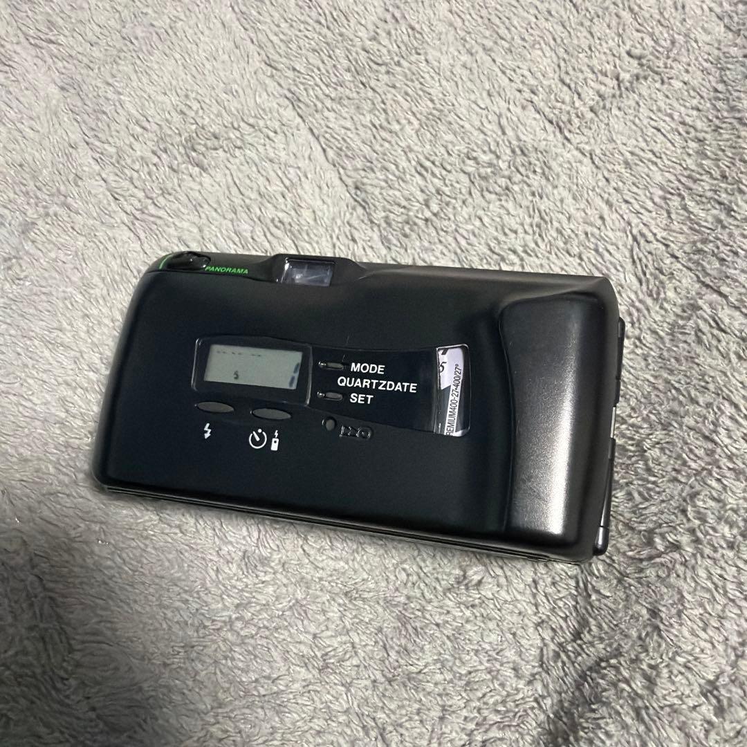 Olympus オリンパス μ mju II ブラック 黒 フィルムカメラ