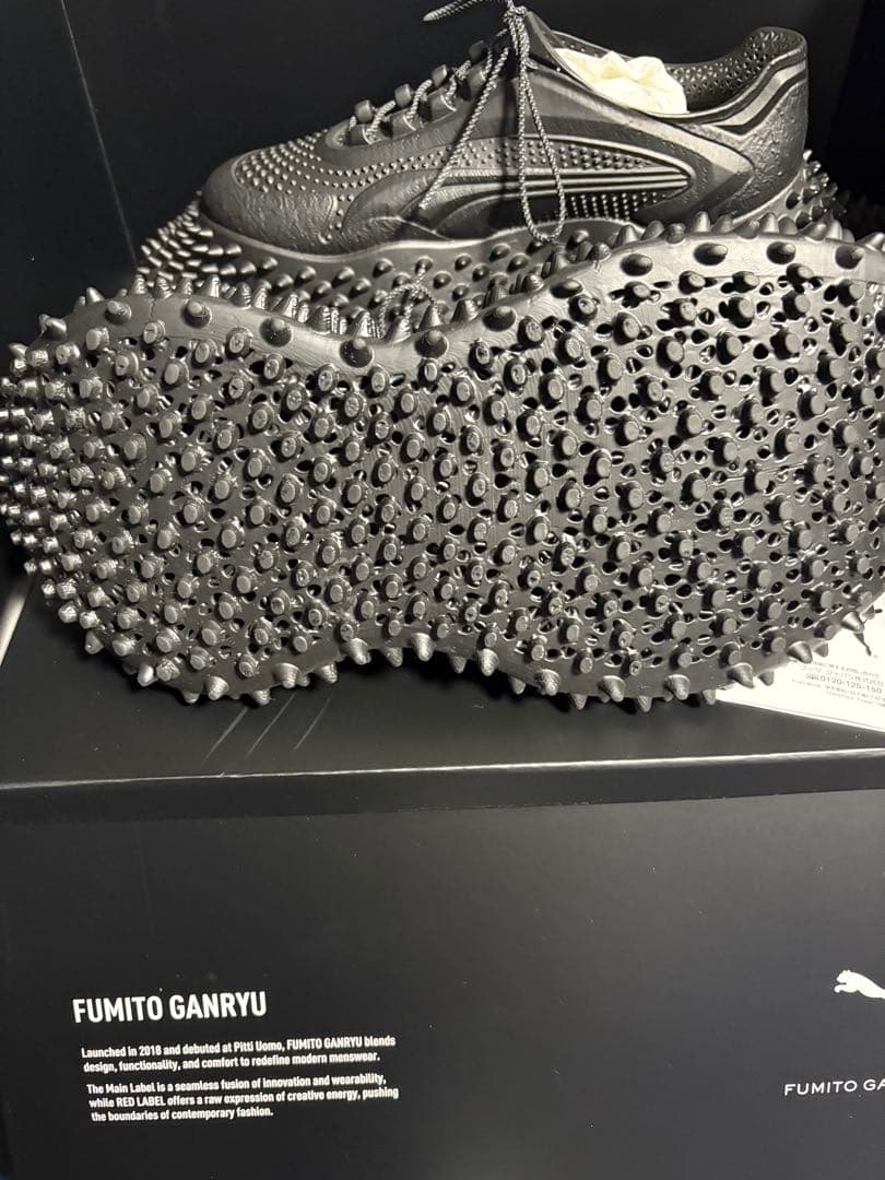 即完品　FUMITO GANRYU PUMA 3D スニーカー団団団子