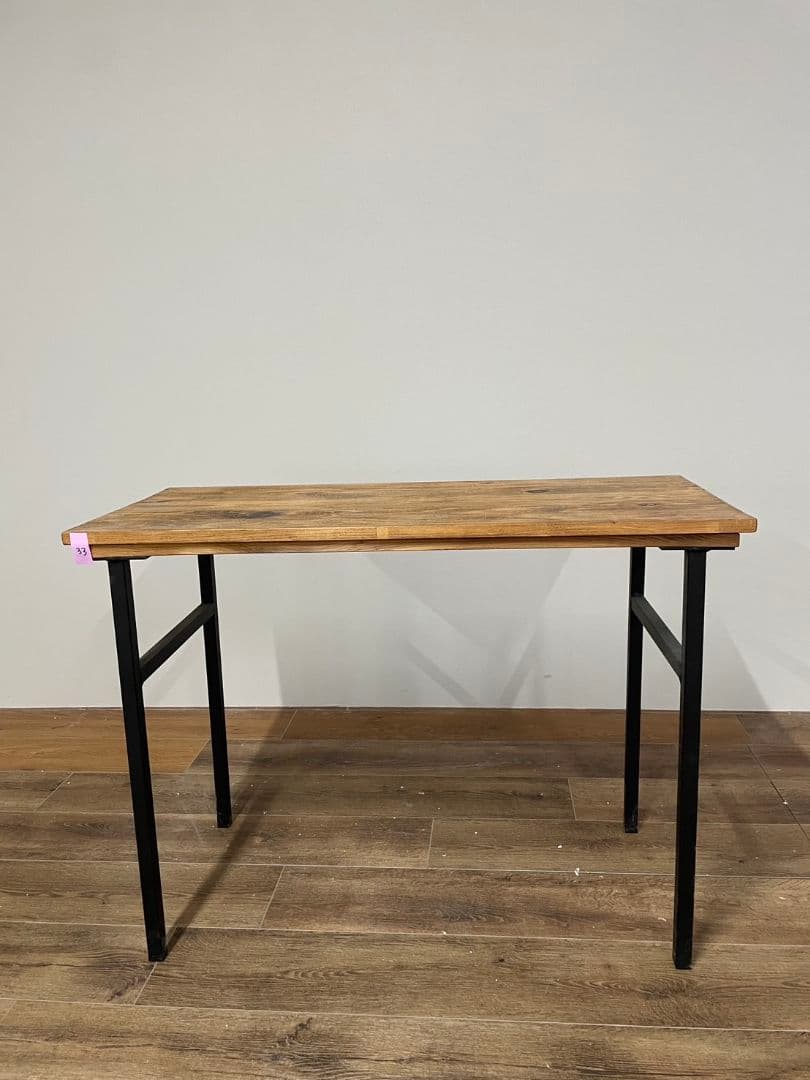 アンティーク　カウンターテーブル　幅100cm　パソコンデスク　ナチュラル