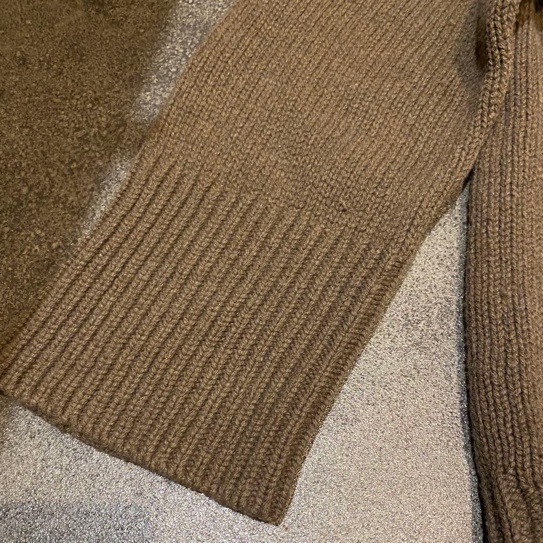 【 GALERIE VIE 】 ギャルリーヴィー タートル ニット ブラウンM