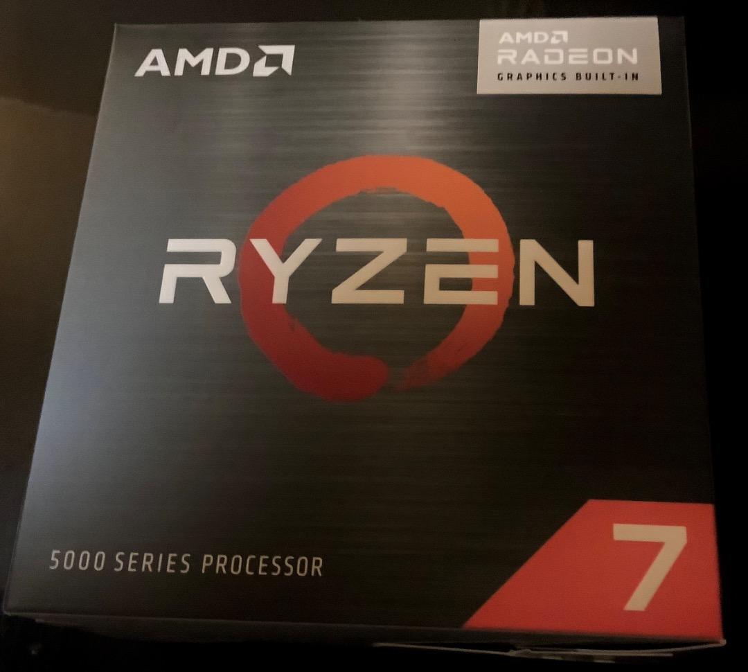 AMD RYZEN-7 5700G 2年保証　純正ファン付き