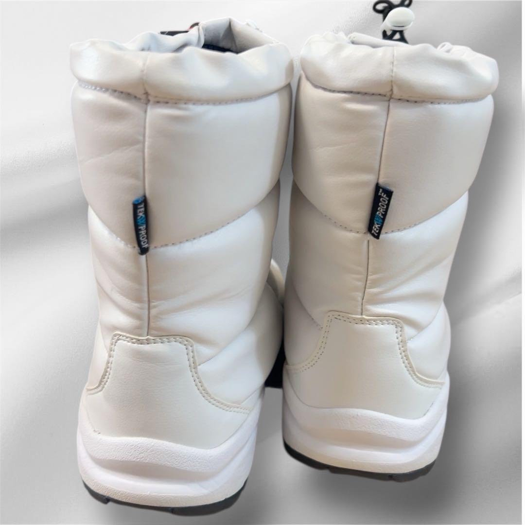 新品 タグ付き THE NORTH FACE ホワイトスノーブーツ 24