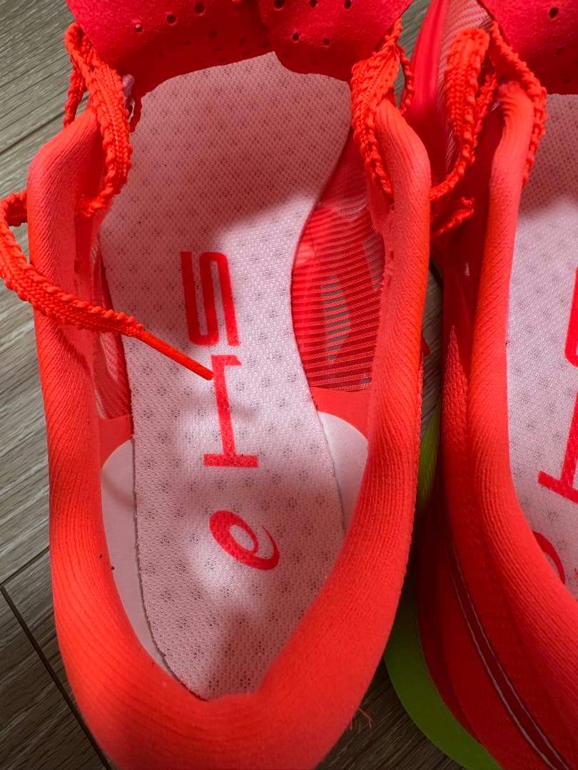 アシックス s4 26.5cm フラッシュオレンジ