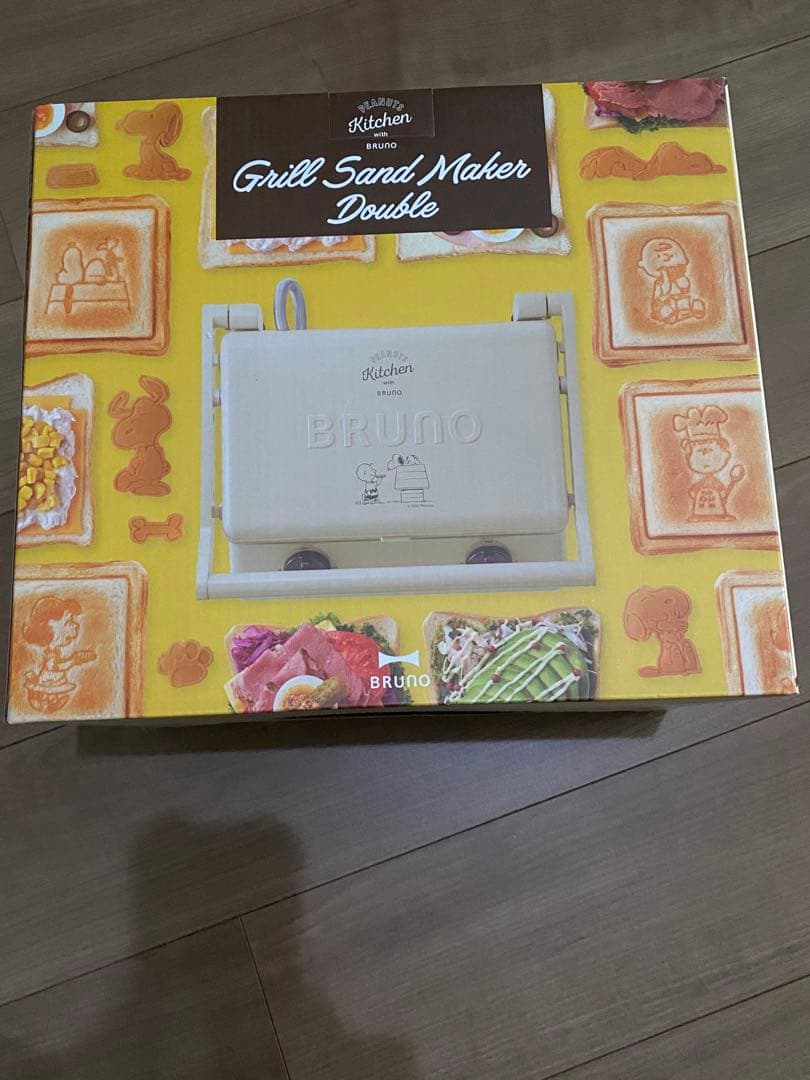 BRUNO ホットサンドメーカー ダブル　スヌーピー