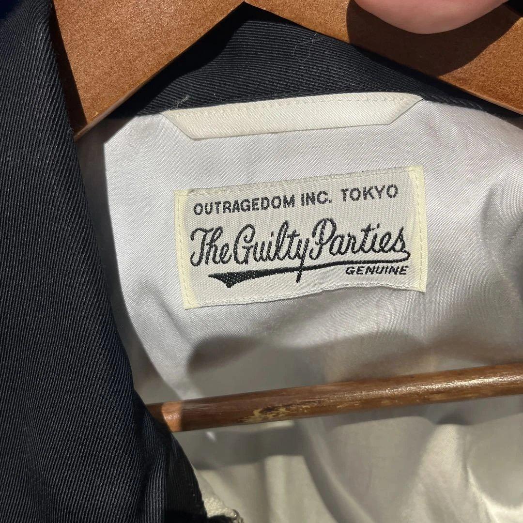 WACKO MARIA ベトジャン 虎刺繍 黒