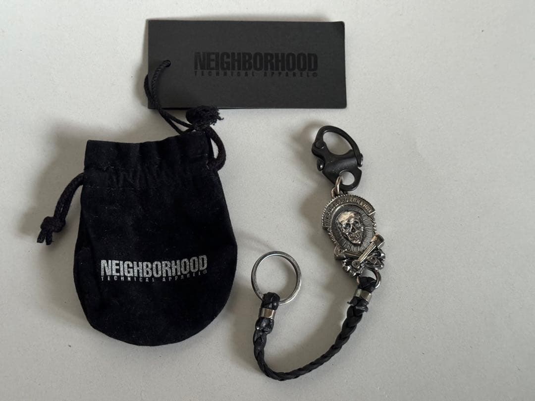 NEIGHBORHOOD スカルデザイン キーホルダー