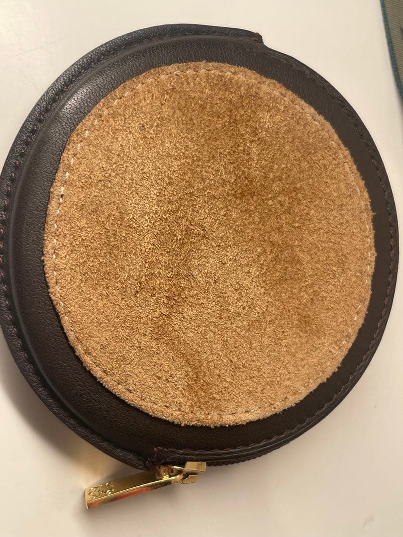 【新品未使用】LOEWE アナグラム　ラウンド型ケース