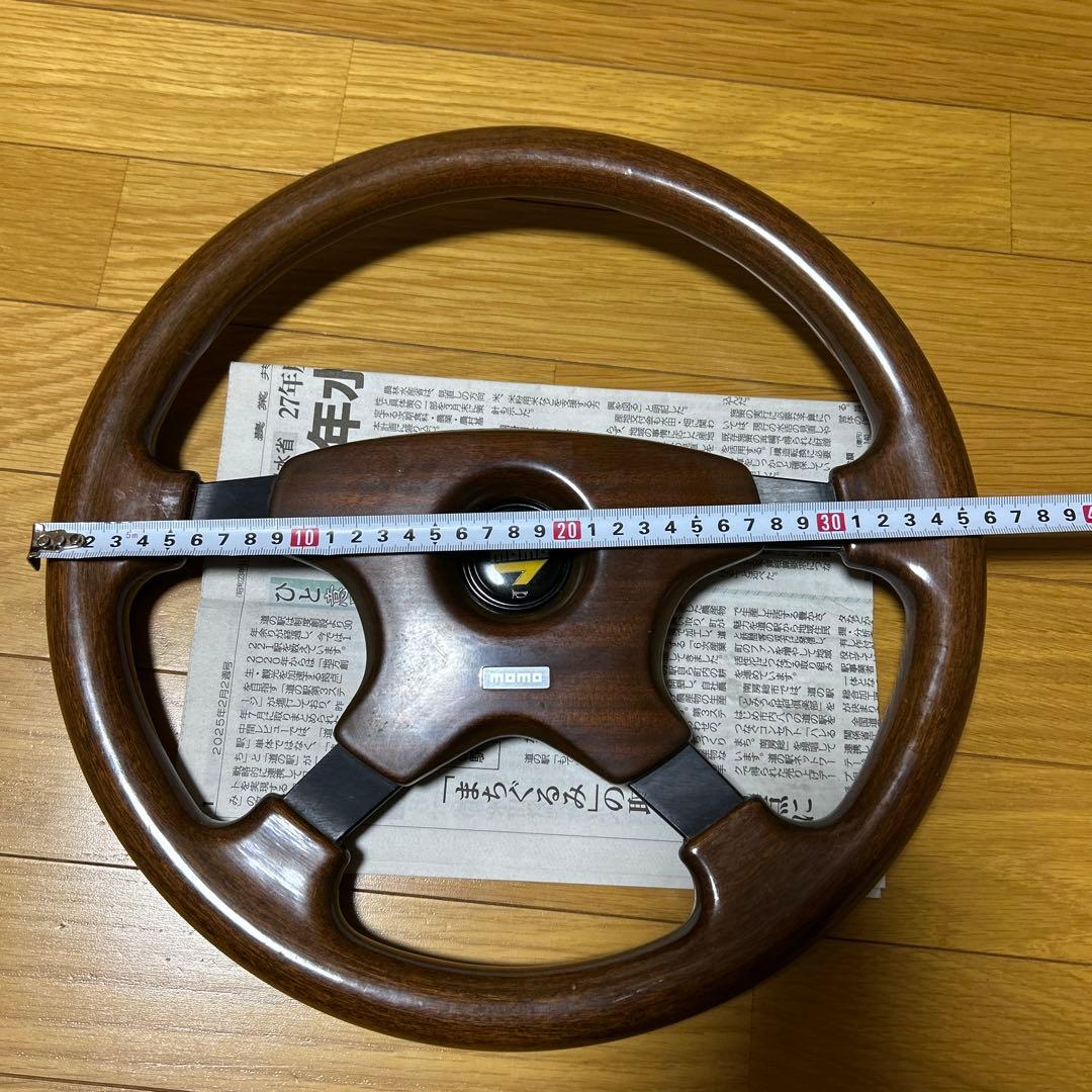 momo ステアリング　モモステ　ウッドステアリング