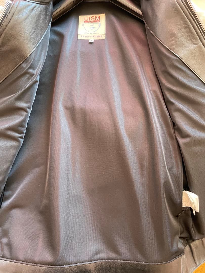 アンダーカバー✖︎バウンティハンター　シングルレザーライダース　サイズ1