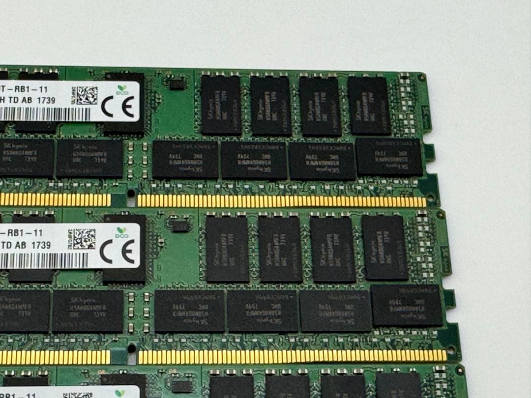 ④ SK hynix DDR4 32GB4枚 PC4-2400T-RB1-11