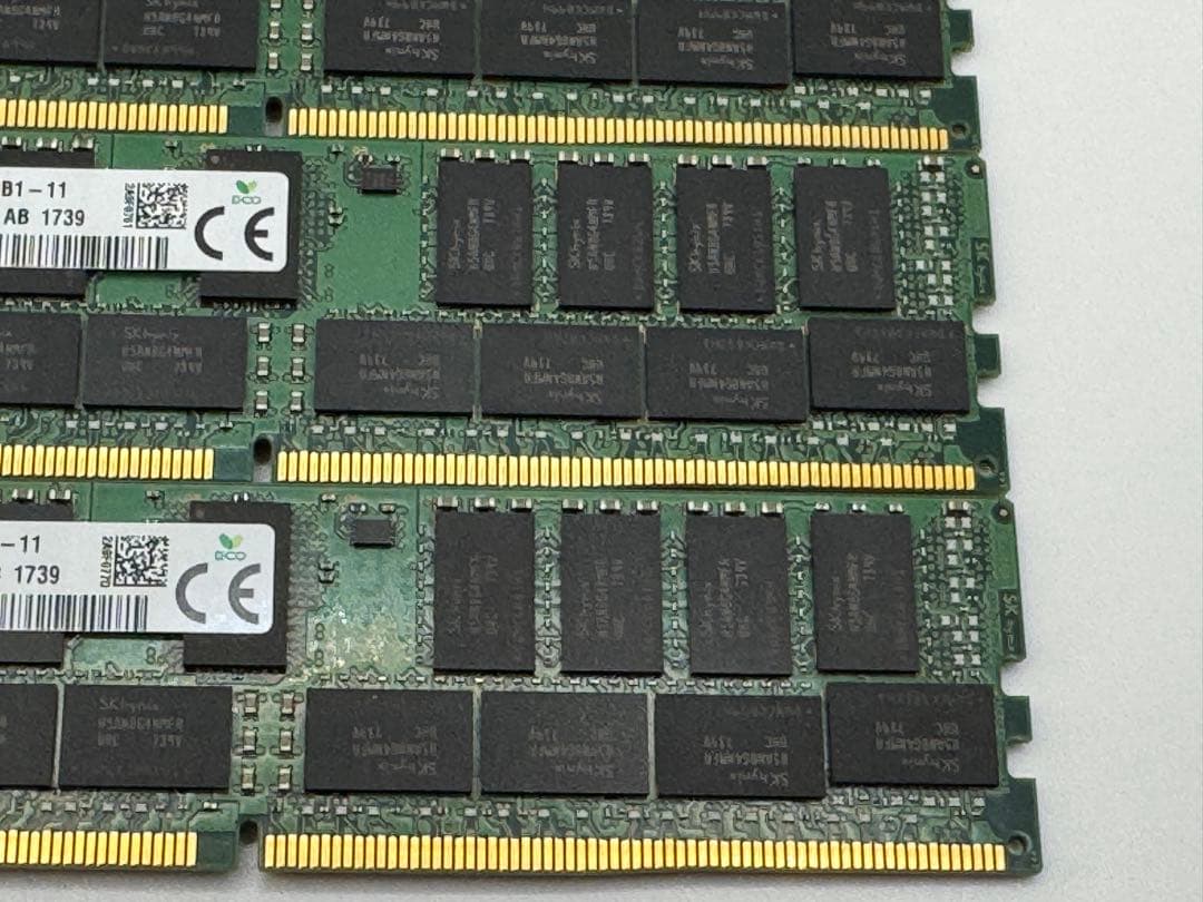 ④ SK hynix DDR4 32GB4枚 PC4-2400T-RB1-11