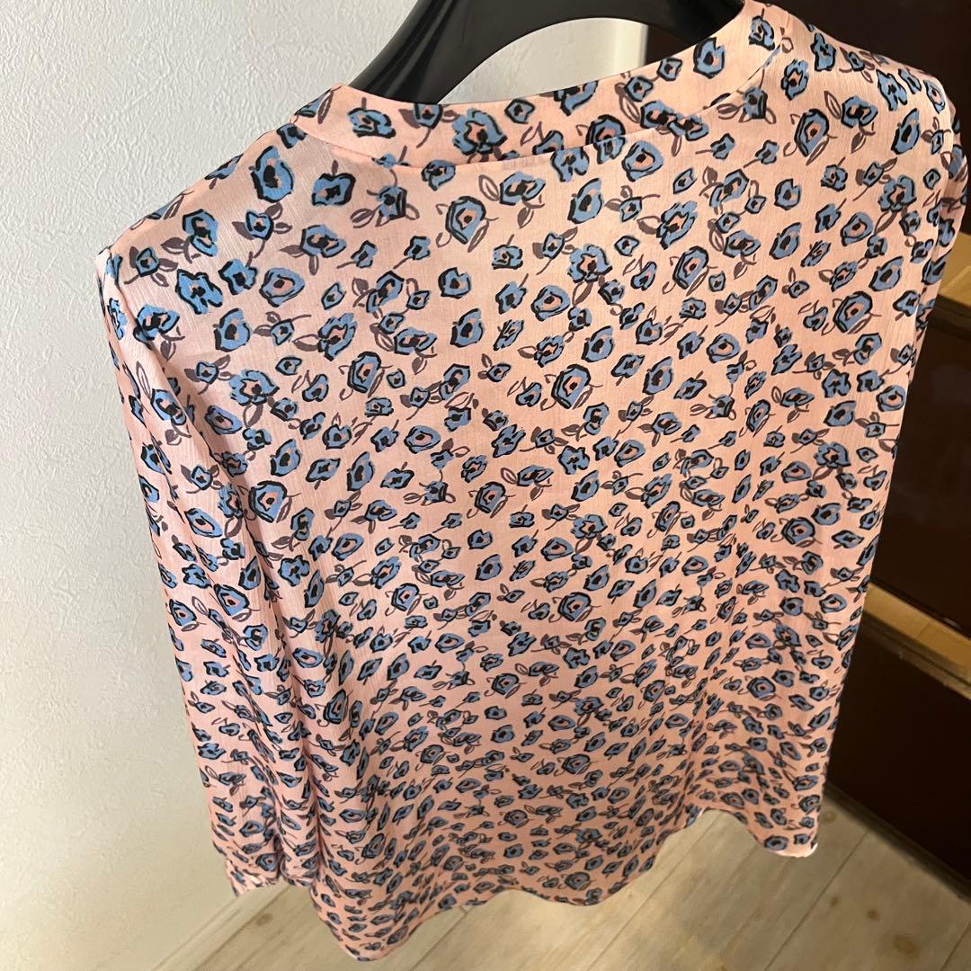 ANAYI スモールフラワープリントボウタイブラウス/セオリー、23区、ロペ