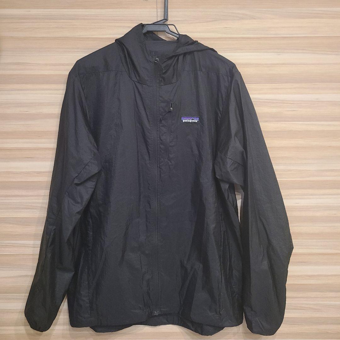 Patagonia フーディニ　黒色　Lサイズ　houdini