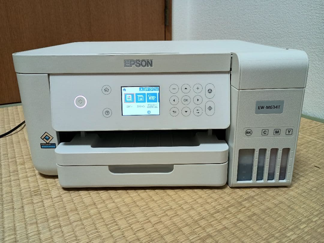 [90]【動作良好・約10300枚】エプソン　エコタンクEW-M634T