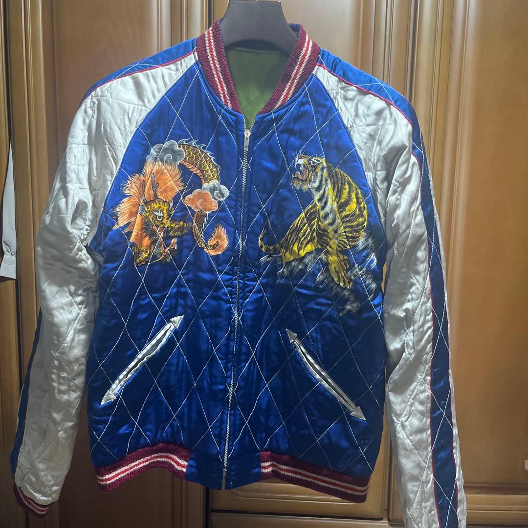 K-01最終値下げ　港商　スカジャン　寅年スペシャルエディション　L