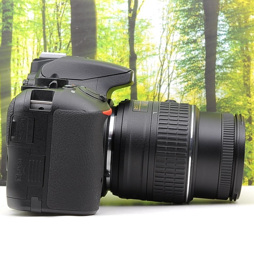 ショット数2126枚☆スマホ転送機能付☆Nikon D5500+35㎜単焦点